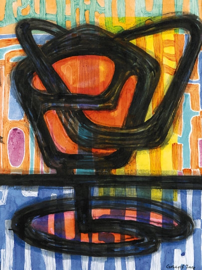 Czumpf Imre (1898-1973) Abstraction