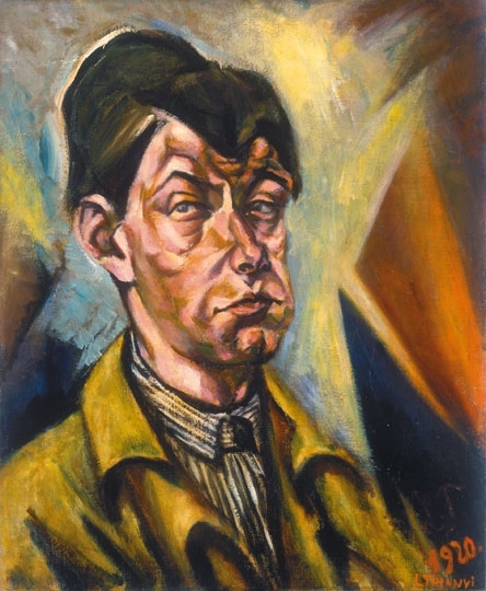 Tihanyi Lajos (1885-1938) Self-portrait, 1920
