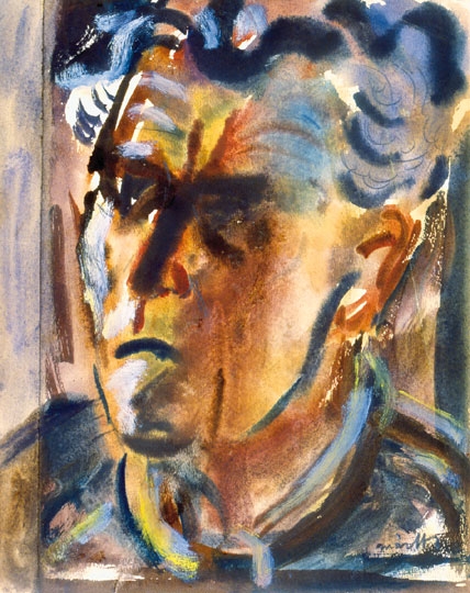 Márffy Ödön (1878-1959) Self portrait