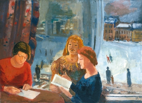 Bernáth Aurél (1895-1982) Winter afternoon, 1935