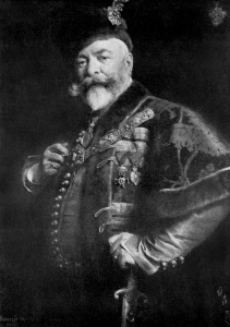 Benczúr Gyula: Díszmagyaros önarckép, 1914