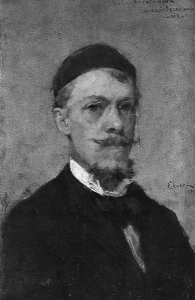 Deák Ébner Lajos Önarckép, 1883
