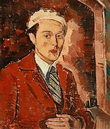 Tasso Marchini festménye Fülöp Antal Andorról, 1933.