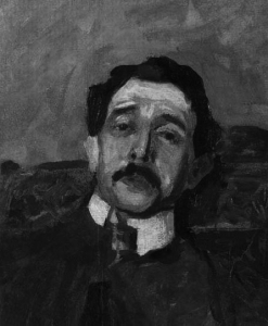 Ferenczy Károly: Herrer Cézár portréja, 1899-1900