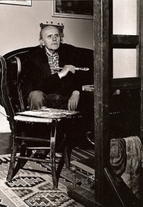 Ilosvai Varga István munka közben, 1960-as évek