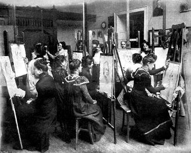 A Karlovszky – Tolnay-féle női festőiskola