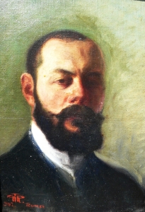 Rátz Péter Önarckép, 1907
