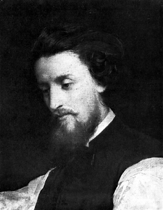 Telepy Károly: Önarckép, 1860 körül