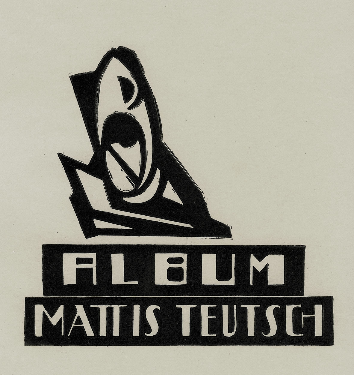 Mattis Teutsch János (1884-1960) Designed cover for the Mattis Teutsch Album, 1922-1923