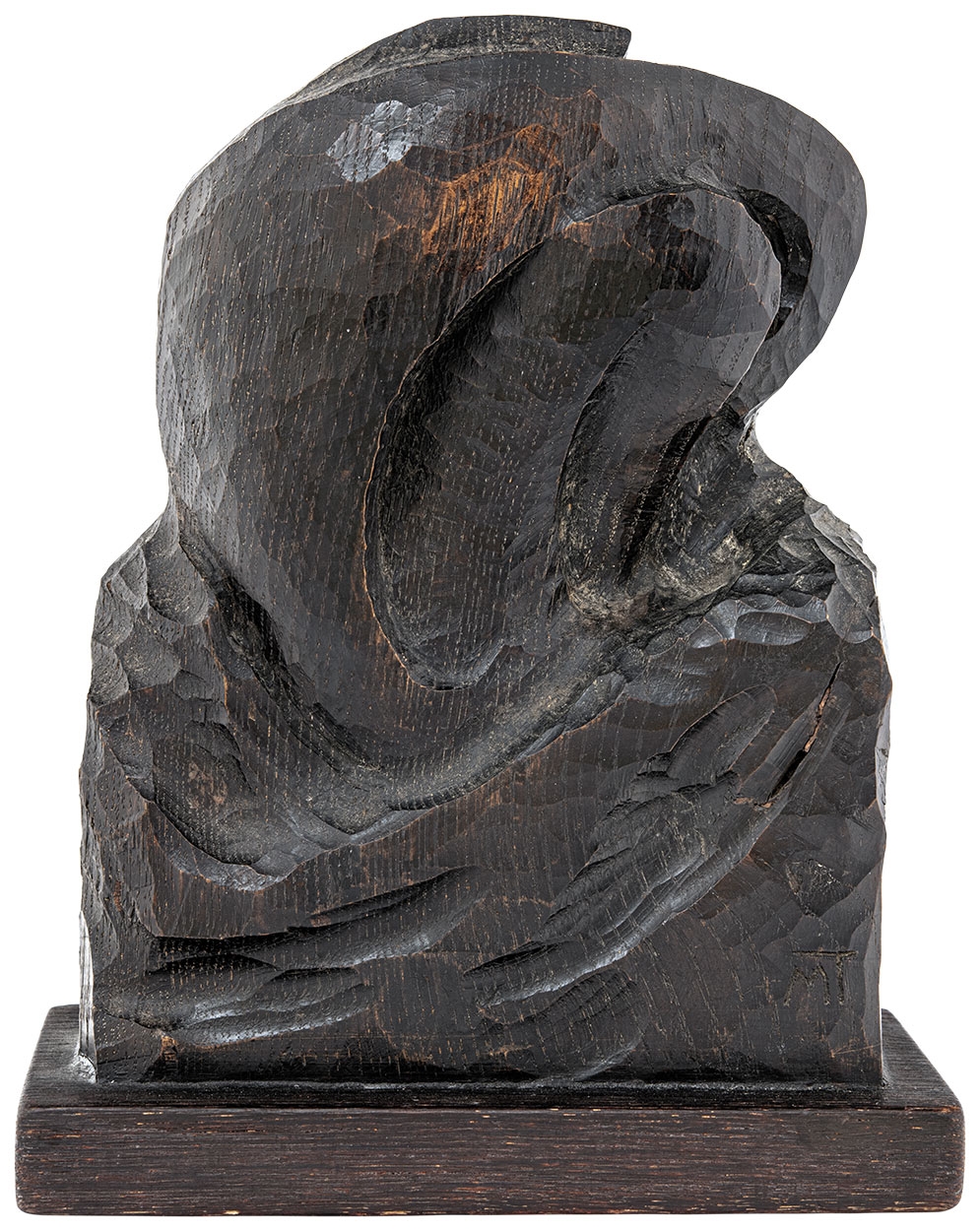 Mattis Teutsch János (1884-1960) Wooden Sculpture (Figure), around 1918-1919