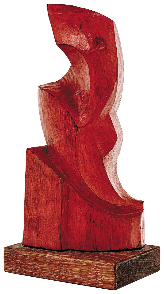 Mattis Teutsch János (1884-1960) Wooden Sculpture (Composition), around 1919-1920