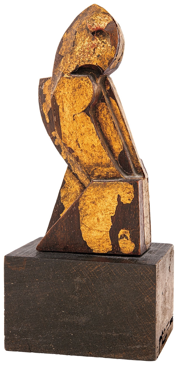 Mattis Teutsch János (1884-1960) Wooden Sculpture (Composition), around 1922-1923