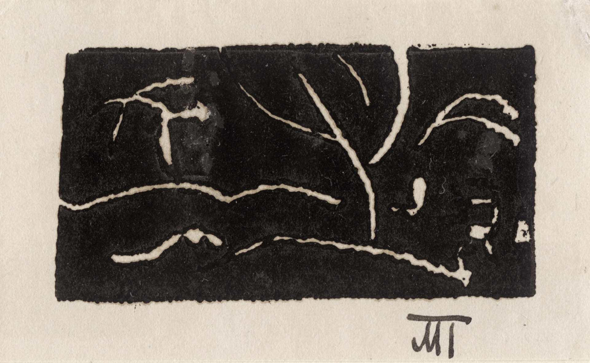 Mattis Teutsch János (1884-1960) Táj fákkal, 1910-es évek első fele