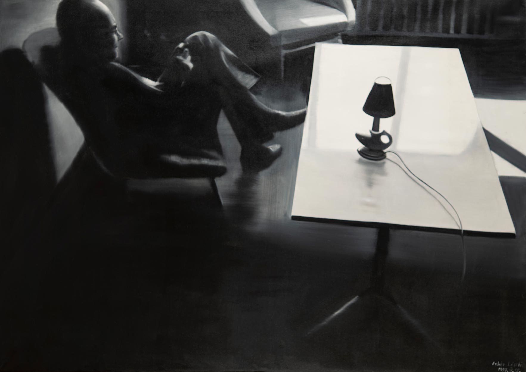 Fehér László (1953-) Daddy in the Chair, 1997