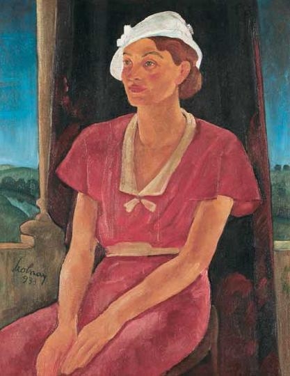 Szolnay Sándor (1893-1950) Női portré, 1933