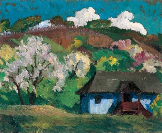 Balla Béla (1882-1965) Spring in Nagybánya
