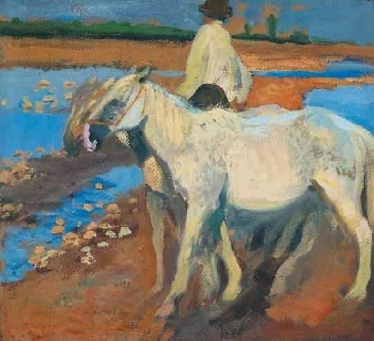 Ferenczy Károly (1862-1917) Horses, 1899