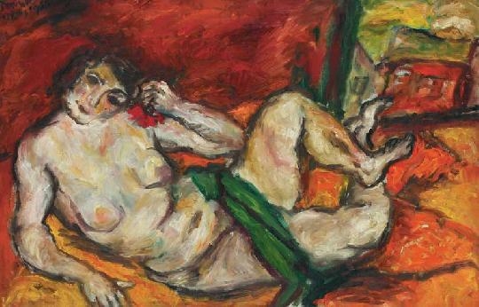Frank Frigyes (1890-1976) Nude, 1966