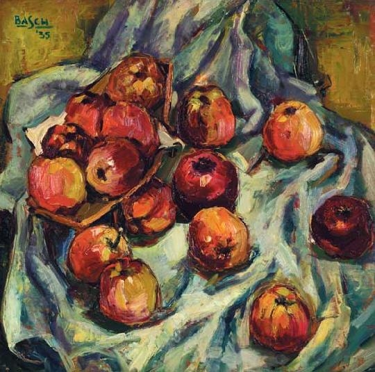 Basch Andor (1885-1944) Still life with apples, 1935