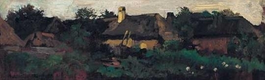 Székely Bertalan (1835-1910) Szada landscape