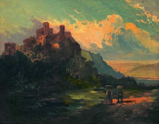 Keleti Gusztáv (1834-1902) Castle