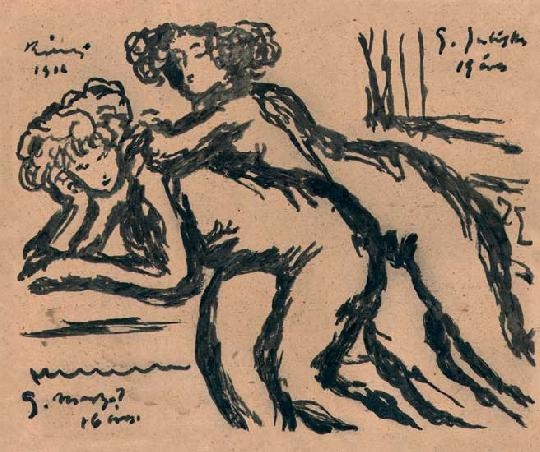 Rippl-Rónai József (1861-1927) Two nudes, 1916