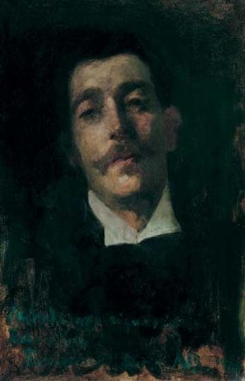 Ferenczy Károly (1862-1917) Portrait of Cézár Herrer, 1899