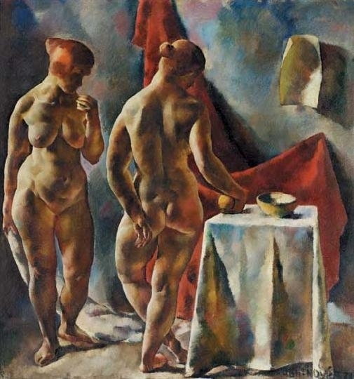 Aba-Novák Vilmos (1894-1941) Női aktok, 1921
