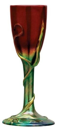 Zsolnay Tulip-cup, Zsolnay, 1899