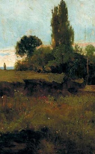 Bihari Sándor (1855-1906) Nyár a mezőn