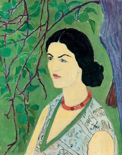 Vörös Géza (1897-1957) My wife