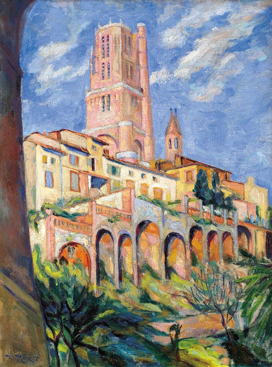 Rátz Péter (1879-1945) Albi, cathedral
