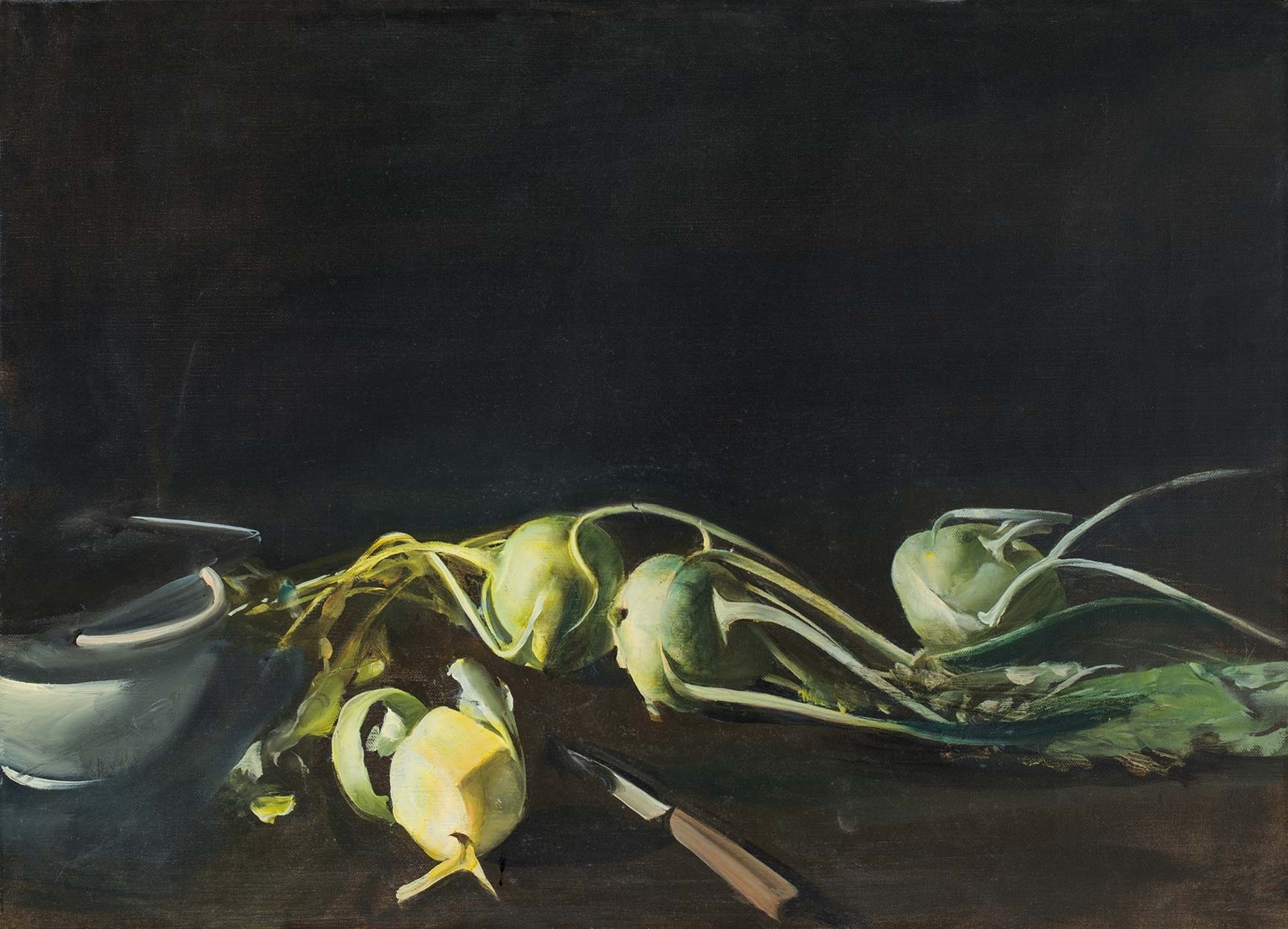 Csernus Tibor (1927-2007) Turnip cabbage, 1983