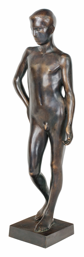 Vedres Márk (1870-1961) Boy Nude, Florence, 1911-1913