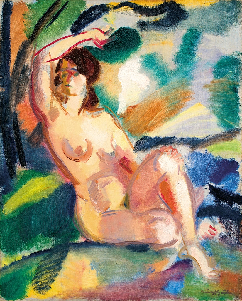 Márffy Ödön (1878-1959) Female nude, middle of the 1920s
