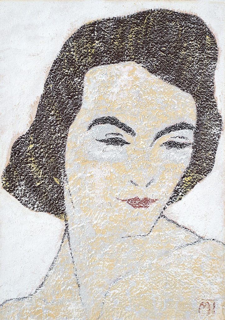 Mattis Teutsch János (1884-1960) Női arckép