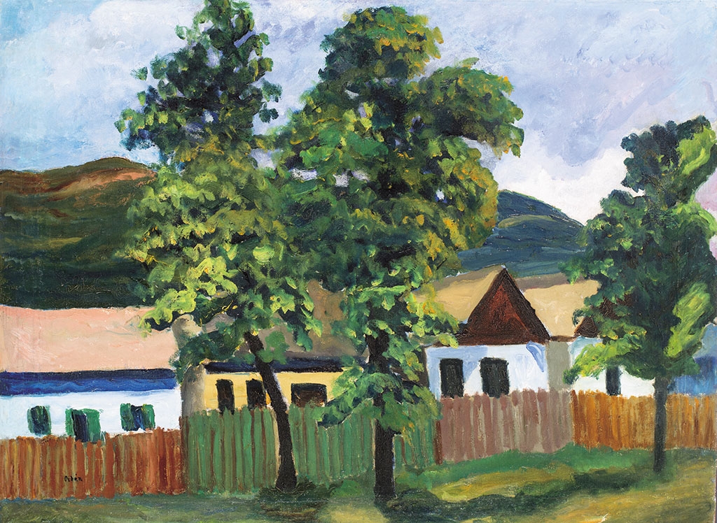 Orbán Dezső (1884-1987) Landscape, 1908