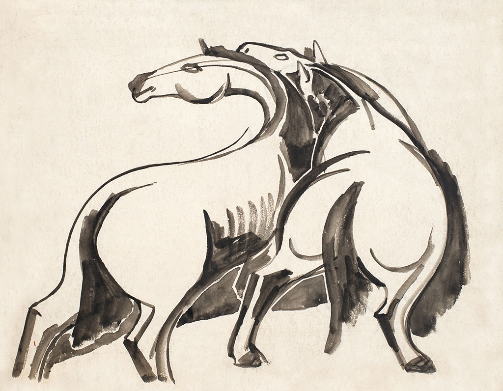 Kádár Béla (1877-1956) Horses