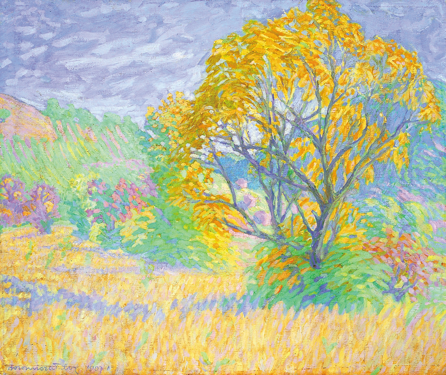 Boromisza Tibor (1880-1960) Tavaszi színek, 1907
