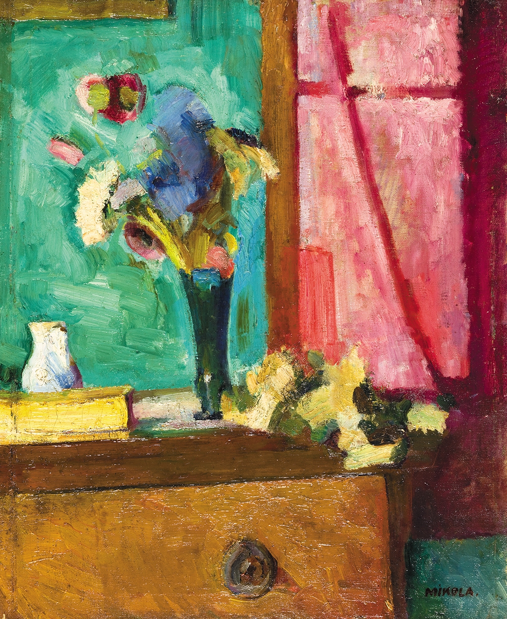 Mikola András (1884-1970) Párizsi csendélet, 1906 körül