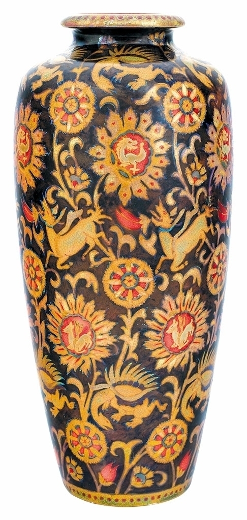Zsolnay Vase with Persian decor, Zsolnay, c. 1900
