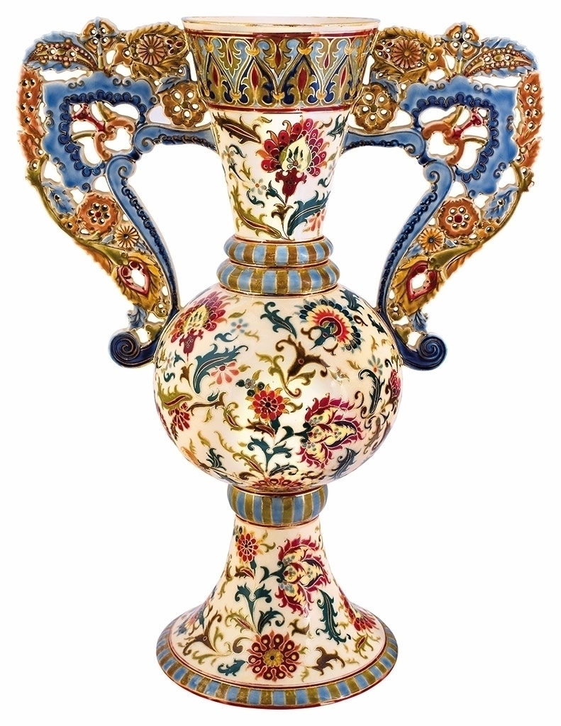 Zsolnay Alhambra-váza, Zsolnay, 1897 körül