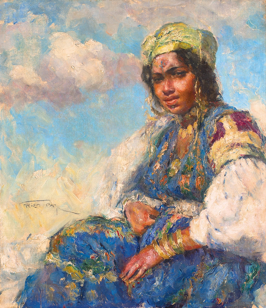 Fried Pál (1893-1955) Eastern woman