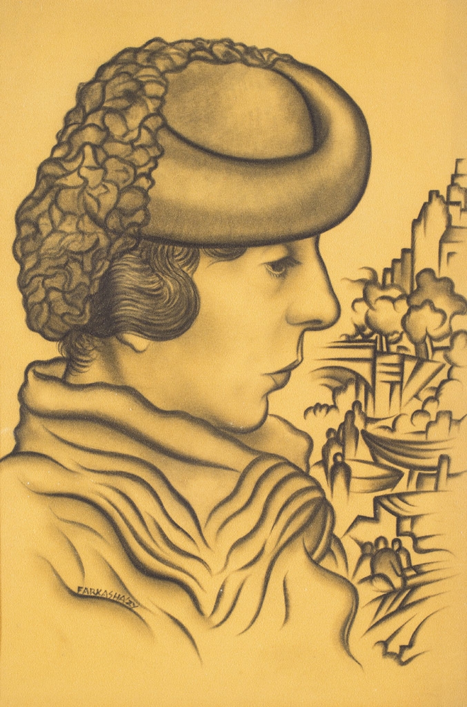 Farkasházy Miklós (1895-1964) Trúdi in Italian scene