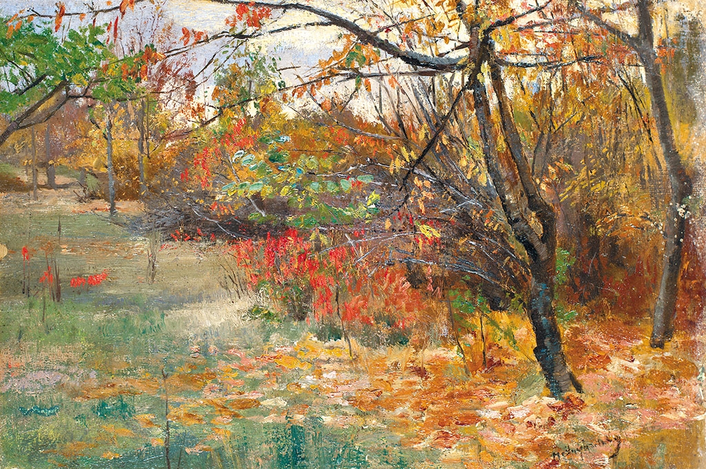 Mednyánszky László (1852-1919) Autumn forest
