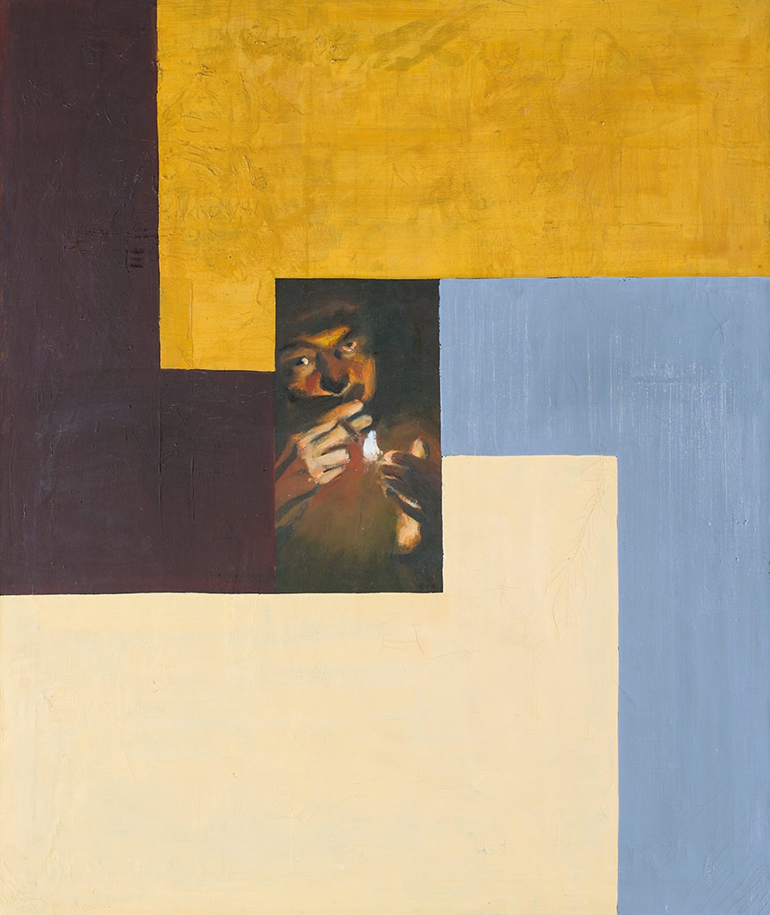 Károlyi Zsigmond (1952-) Lighting a cigarette III., around 1985 (1995)