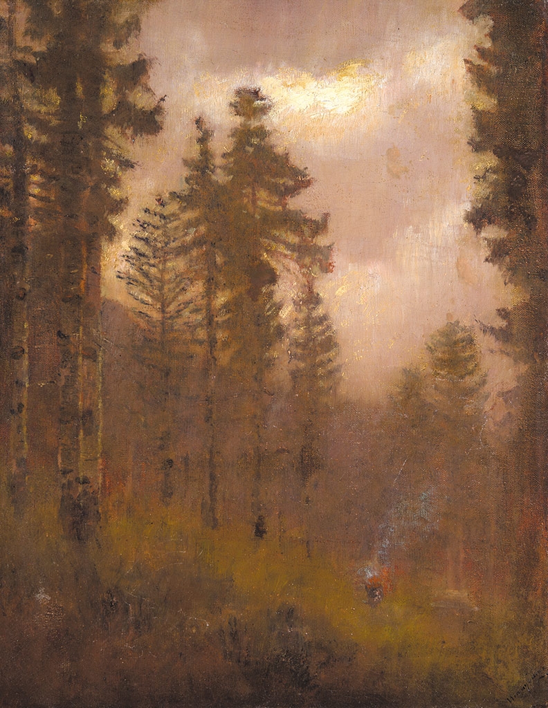Mednyánszky László (1852-1919) Autumn forest