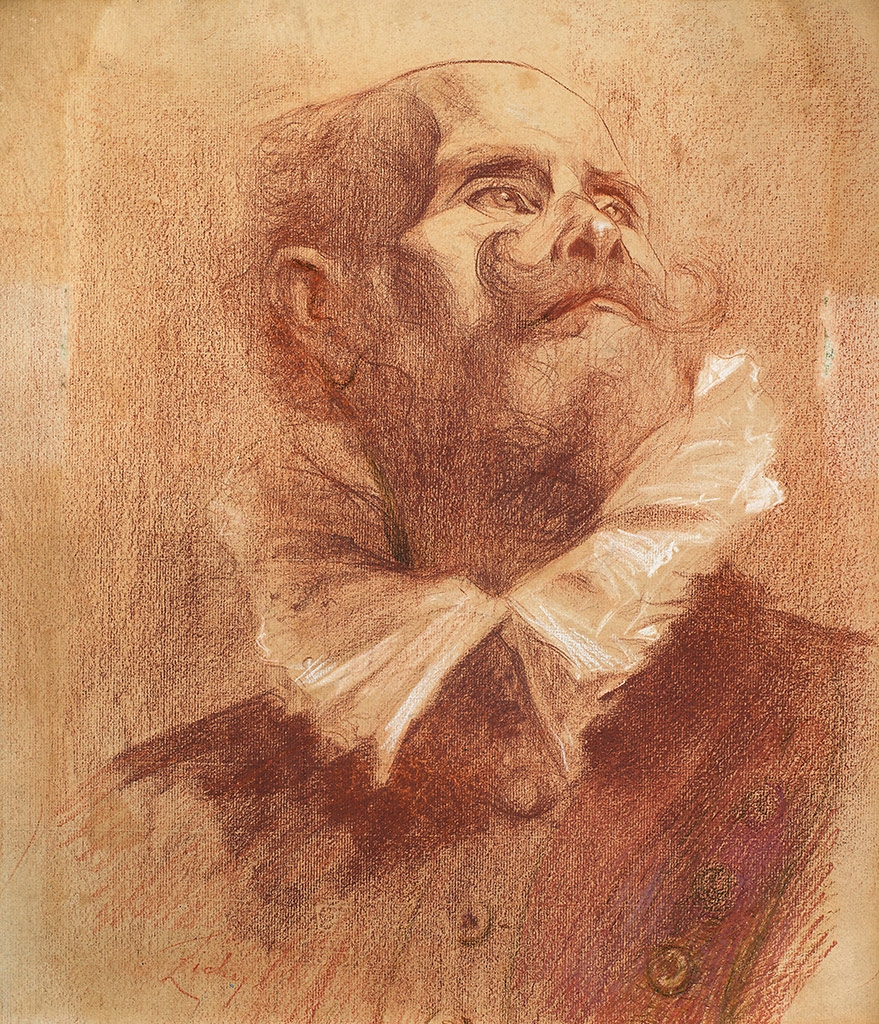 Zichy Mihály (1827-1906) Falstaff