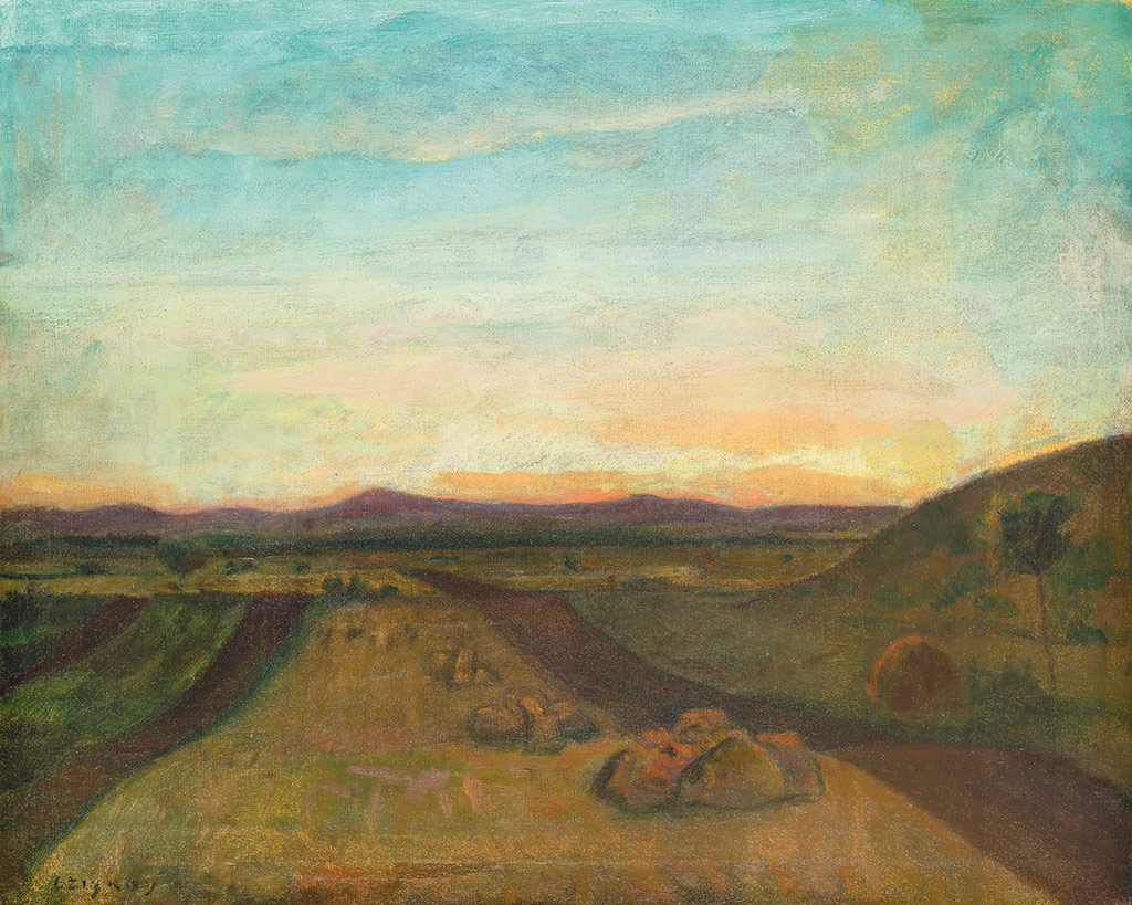 Czigány Dezső (1883-1938) Mezőn