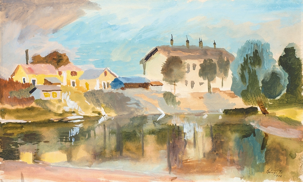 Szőnyi István (1894-1960) Reflection, 1938